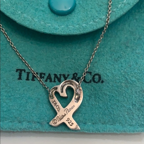 Tiffany & Co. Paloma Picasso Heart Necklace - Picture 4 of 5